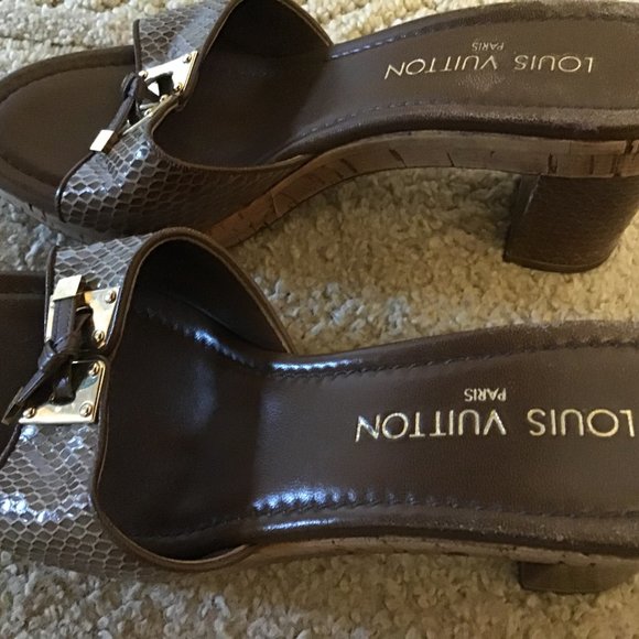 Louis Vuitton Heeled Sandals  size 39 - Picture 3 of 4